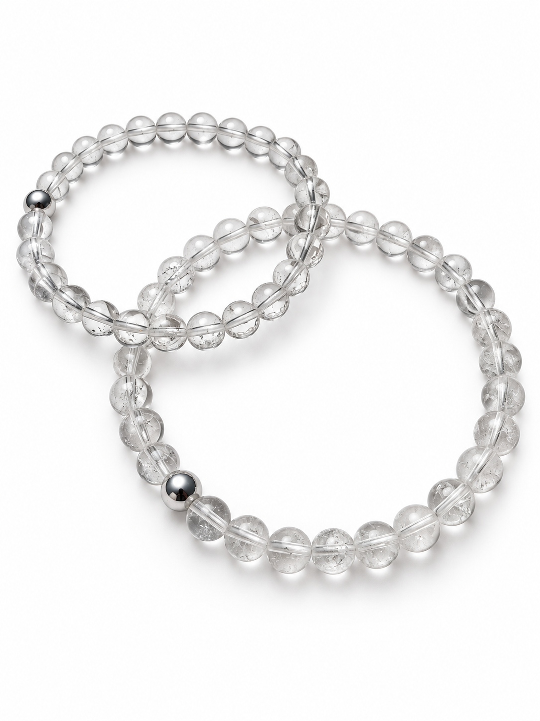 Bracelet Cristal de roche AA 6mm