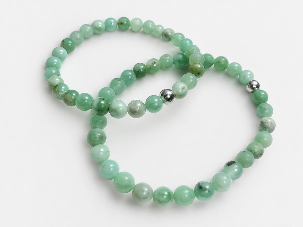 Bracelet Chrysoprase AA+