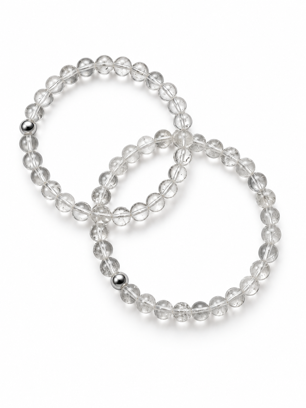 Bracelet Cristal de roche AA 6mm