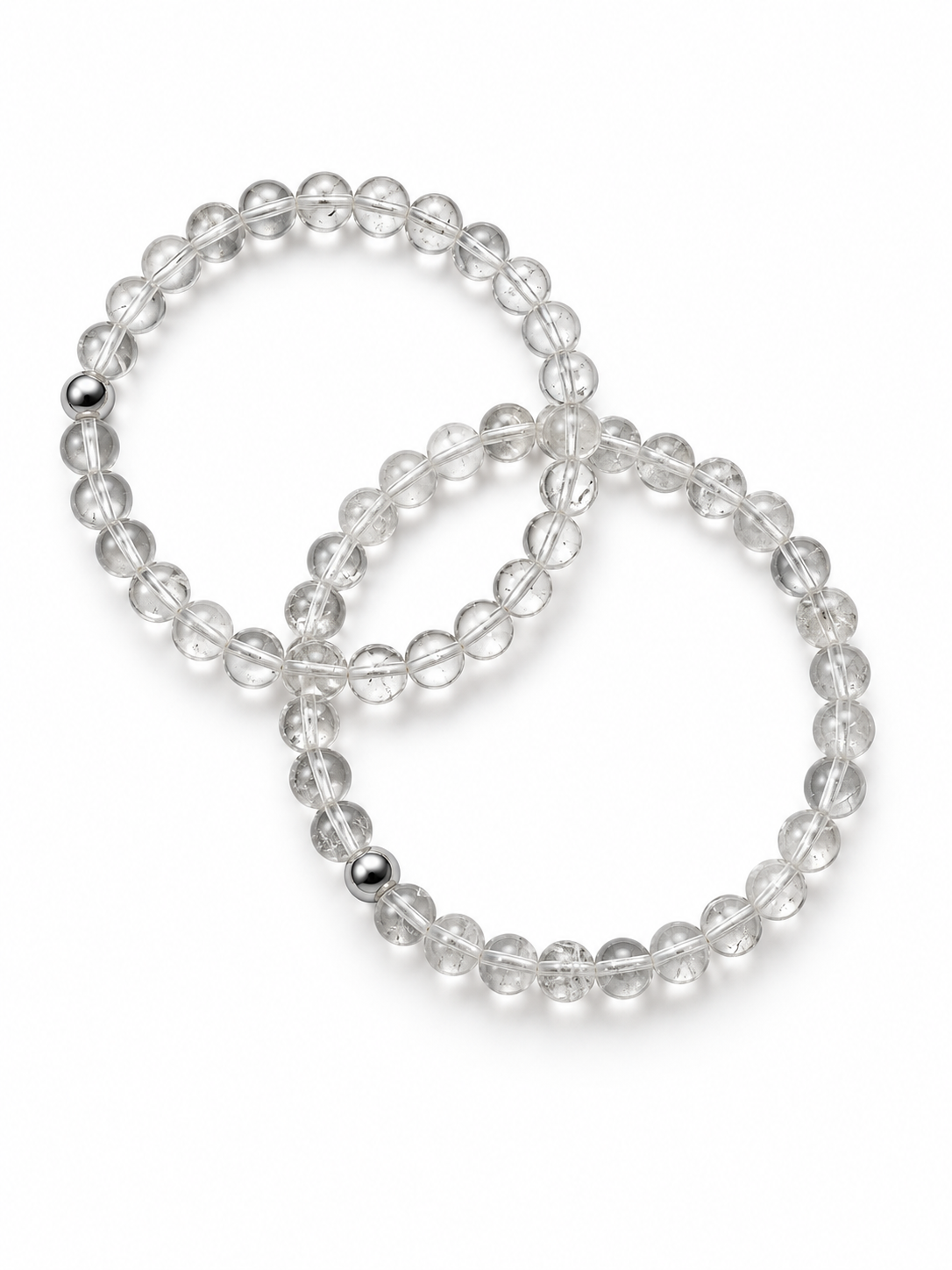 Bracelet Cristal de roche AA 6mm